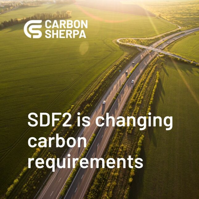 PAS 2080-Aligned Carbon Management for National Highways Anticipated SDF2